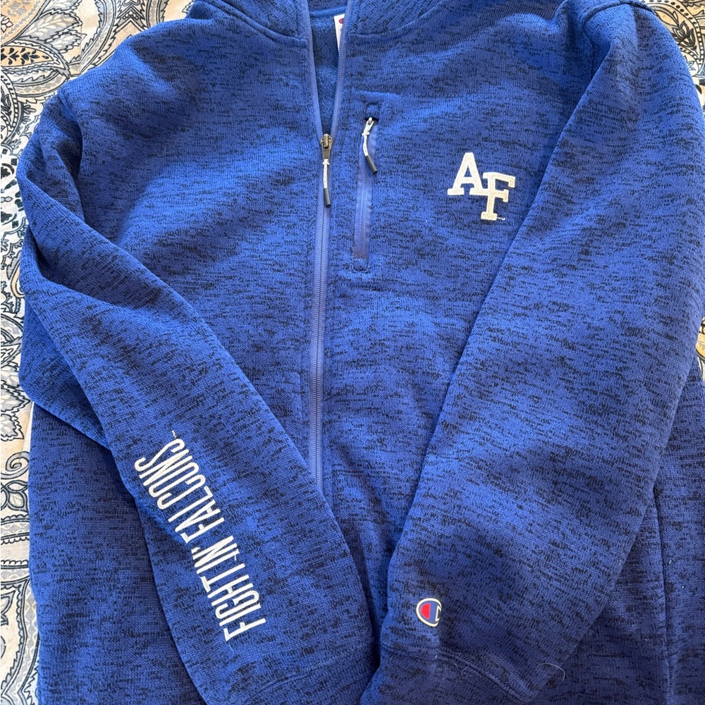 Air Force Champion Blue Men's zip up